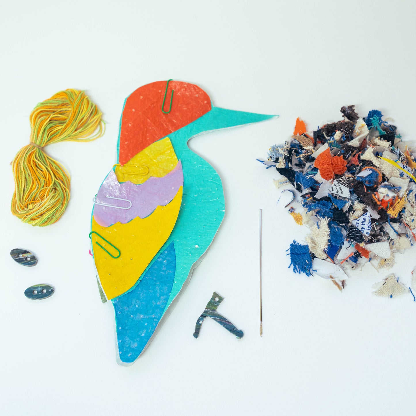 Up-cycled Craft Kit: “Puppets of the Nile" عرايس النيل