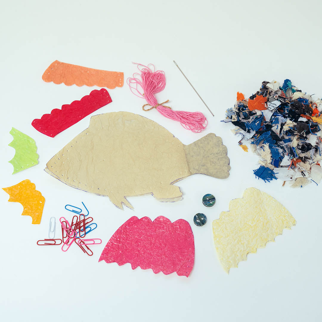 Up-cycled Craft Kit: “Puppets of the Nile" عرايس النيل