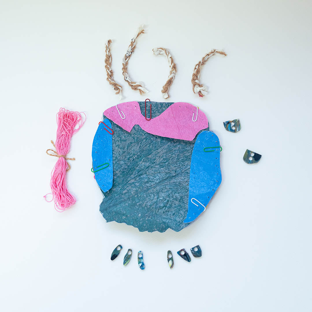 Up-cycled Craft Kit: “Puppets of the Nile" عرايس النيل