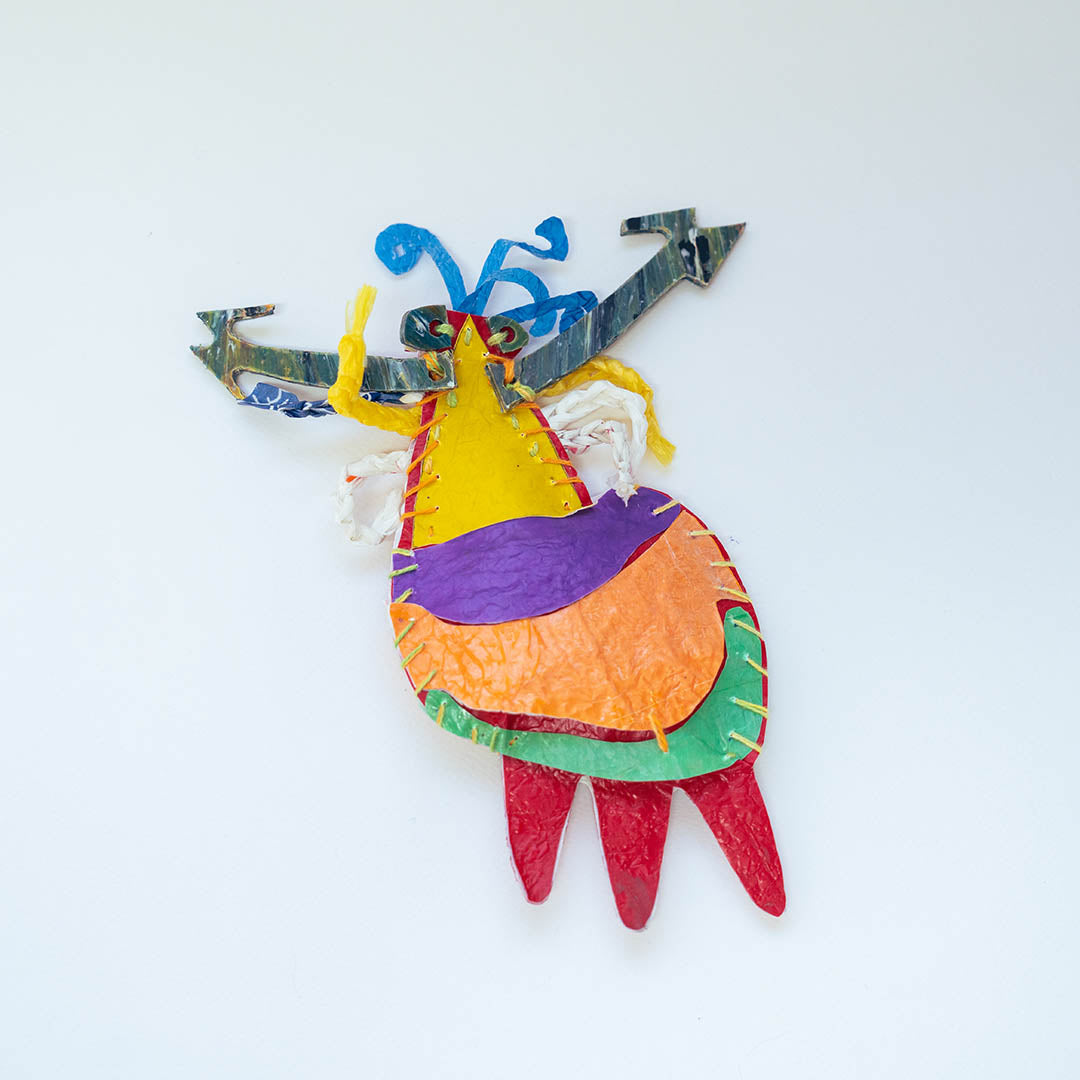 Up-cycled Craft Kit: “Puppets of the Nile" عرايس النيل