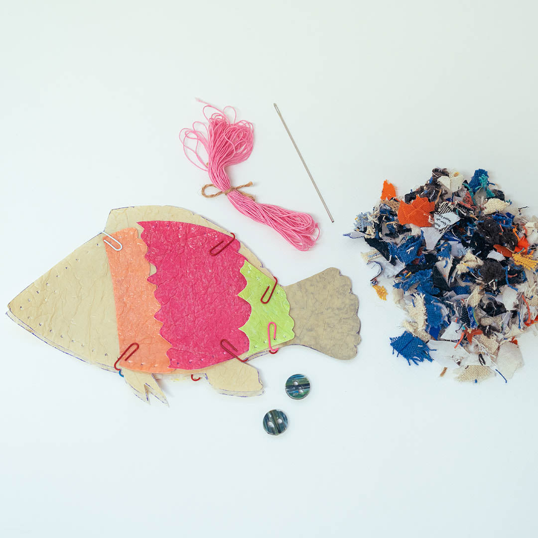 Up-cycled Craft Kit: “Puppets of the Nile" عرايس النيل