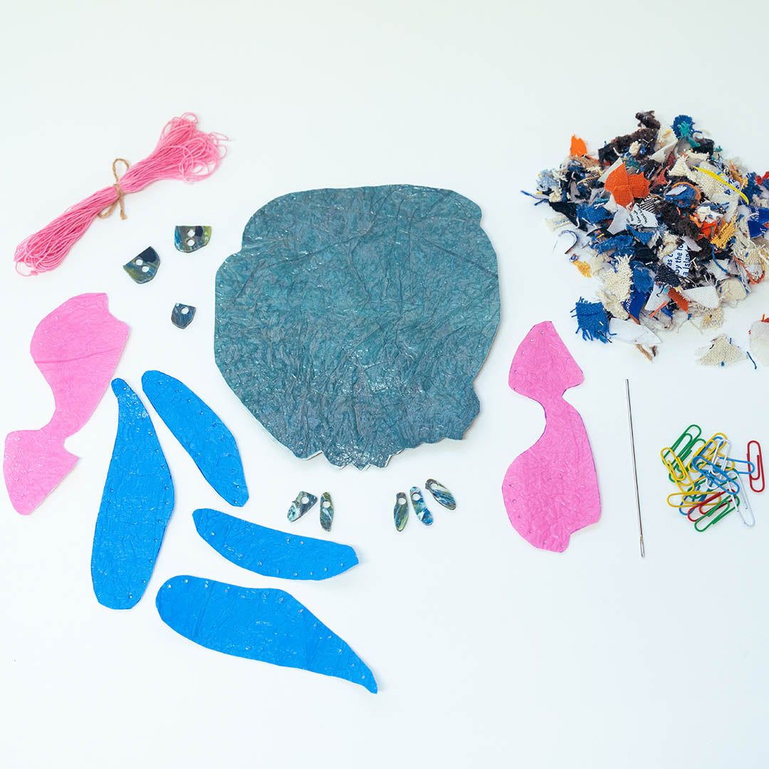 Up-cycled Craft Kit: “Puppets of the Nile" عرايس النيل