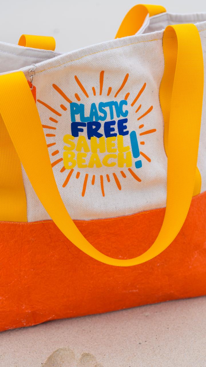 Plastic free SAHEL BEACH! Big bag