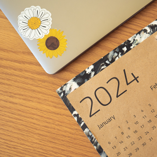 Refillable Desk Calendar